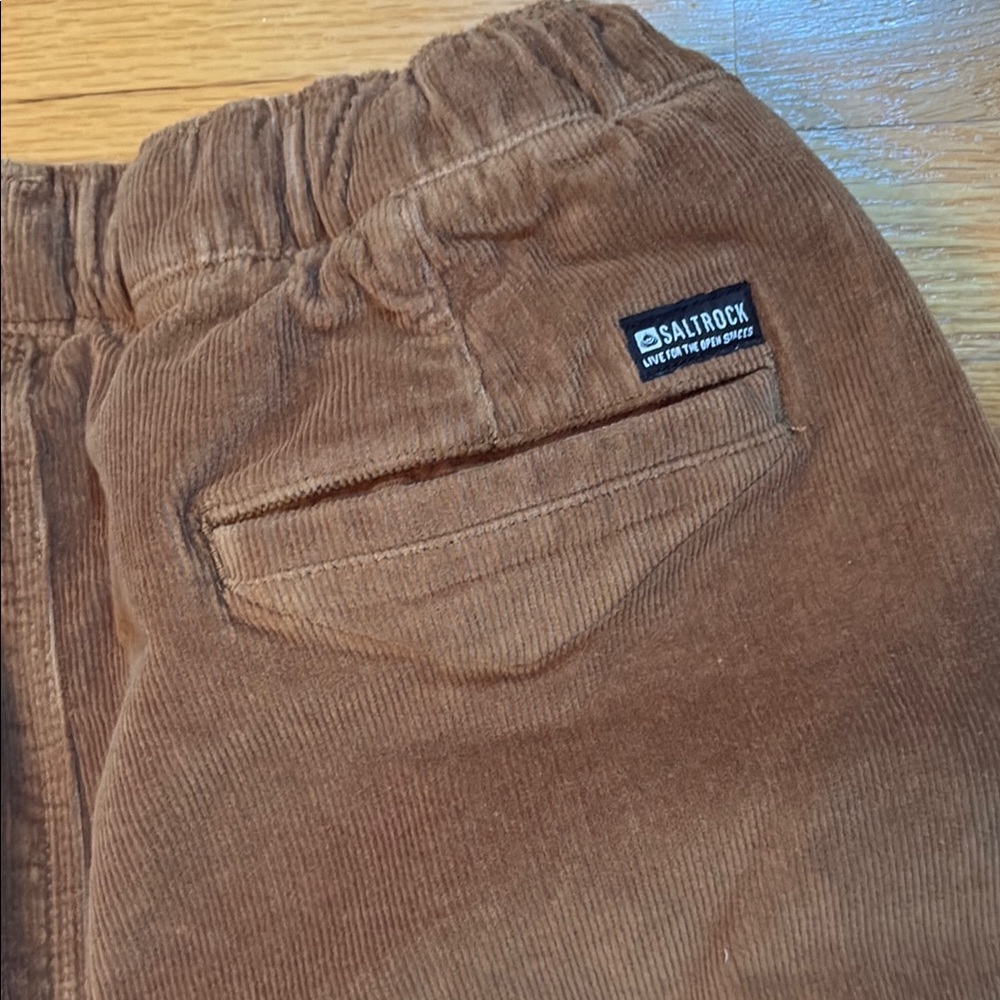Men's Brown Corduroy Pants - Picture 5 of 5